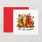 Invitation C'est la saison (Devant / Derrière)