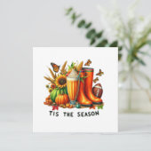 Invitation C'est la saison (Debout devant)