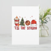 Invitation C'est la saison Basketball de Noël  (Debout devant)