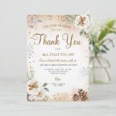 Invitation C'est la saison De Dire Merci (Debout devant)