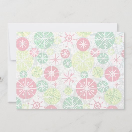 Invitation C'est la saison de l'invitation de la fête du pull (Dos)