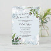 Invitation C'est la saison de se marier Réception de mariage (Debout devant)