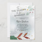 Invitation C'est la saison de se marier Réception de mariage (Devant)