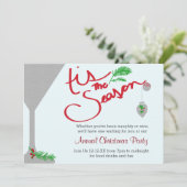 Invitation C'est la saison des célébrations (Debout devant)