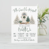 Invitation C'est la saison des mariages ! Shower de mariage (Debout devant)