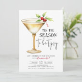 Invitation 'C'est la saison d'être tipsy ! Cocktail (Debout devant)