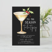 Invitation 'C'est la saison d'être tipsy ! Cocktail (Debout devant)