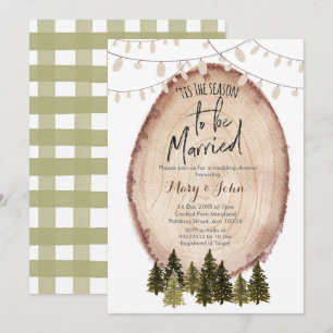 Invitation C'est la saison du mariage