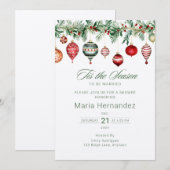 Invitation C'est la saison pour être marié Fête des mariées d (Devant / Derrière)