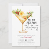Invitation 'C'est la saison pour être Toasty! Cocktail (Devant)