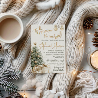 Invitation C'est la saison pour se marier ! Shower de mariag