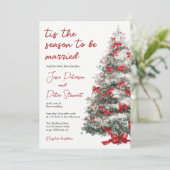 Invitation C'est la saison pour se marier Shower de mariage d (Debout devant)