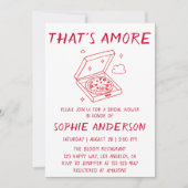 Invitation C'est l'Amore Fête de Mariage de Pizza (Devant)