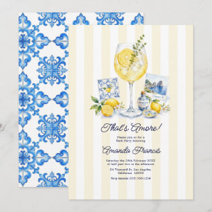 Invitation C'est l'amour ! Italian Spritz Capri Enterrement d