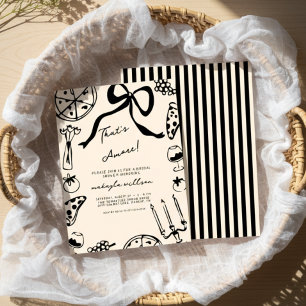 Invitation C'est l'Amour Mariage enterrement de vie de jeune