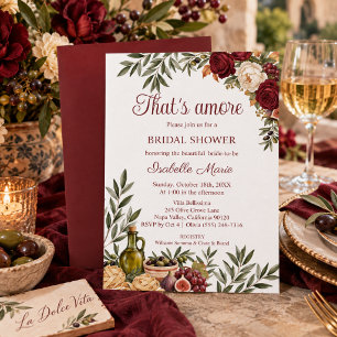 Invitation C'est l'Amour Shower de Mariage d'Automne