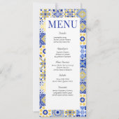 Invitation C'est l'amour Spritz Menu de douche de mariage ita (Devant)