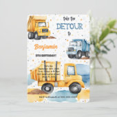 Invitation C'est l'anniversaire de la construction (Debout devant)