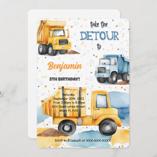 Invitation C'est l'anniversaire de la construction