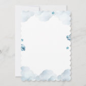 Invitation C'EST LE Baby shower D'Ours GARÇON (Dos)