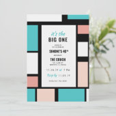 Invitation C'est le Big One 30ème 40ème 50ème anniversaire (Debout devant)