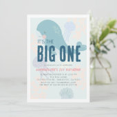 Invitation C'est le Big One Blue Whale 1er anniversaire (Debout devant)