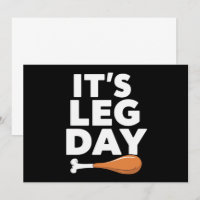 C'est le jour des jambes drôle de dinde de Thanksg