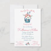 Invitation C'est le moment du thé avec la future mariée !  Do (Devant)