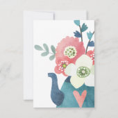 Invitation C'est le moment du thé avec la future mariée !  Do (Dos)