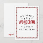 Invitation C'est le moment le plus merveilleux (Devant / Derrière)