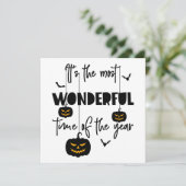 Invitation C'est le moment le plus merveilleux de l'année Hal (Debout devant)