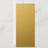 Invitation C'est le temps de la fête 40e anniversaire simple  (Dos)