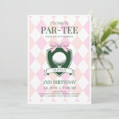 Invitation C'est l'heure de fêter les 2 ans de Par-Tee Pink G (Debout devant)