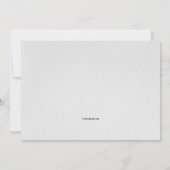 Invitation C'est l'heure de la fête (Dos)