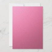 Invitation C'est l'heure de la fête 40e fête d'anniversaire S (Dos)