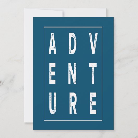 Invitation C'est l'heure de l'aventure T-shirt (Devant)
