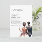 Invitation C'Est L'Invitation À La Douche Nuptiale De La Sais (Debout devant)