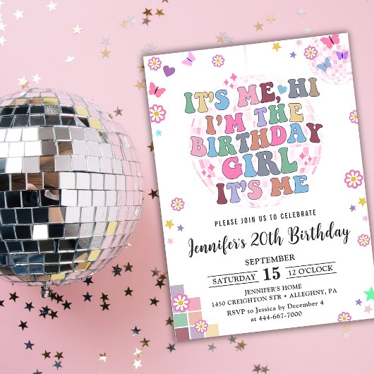 Invitation C'est moi, Hi Super Disco Eras Anniversaire