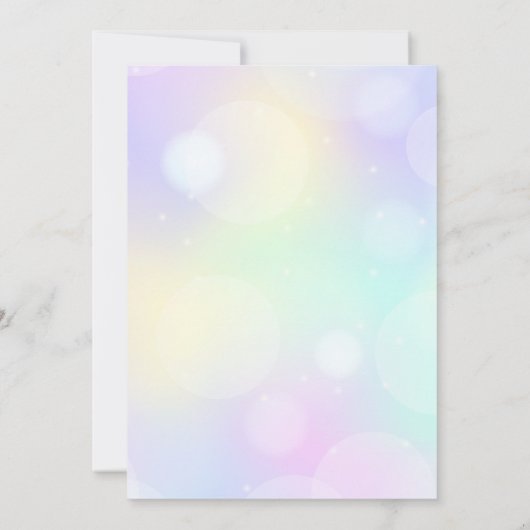 Invitation C'est moi la fille d'anniversaire, à mon époque an (Dos)