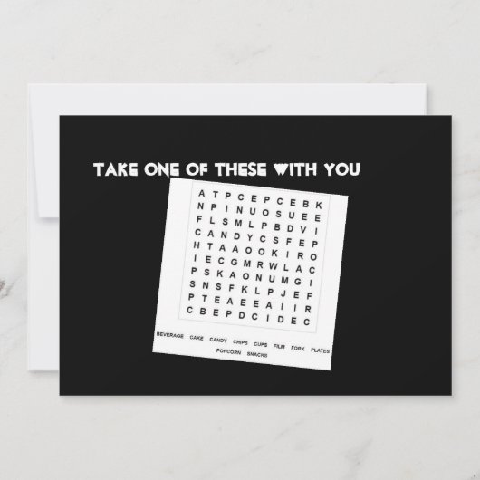 Invitation C'est mon anniversaire Bruh (Dos)