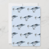 Invitation C'est O'fish Fishing Boy 1er anniversaire (Dos)