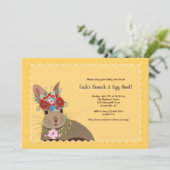 Invitation C'est Pâques (Debout devant)