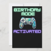 Invitation C'est parti : Mode Anniversaire Activé ! Niveau (Devant)