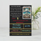 Invitation C'est parti pour cette fête de panda ! (Debout devant)