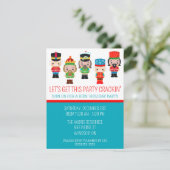 Invitation C'est Parti pour une Fête Éclatante ! Fête de Cass (Debout devant)