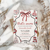 Invitation C'est plus de Fête des mariées Italienne Main dess