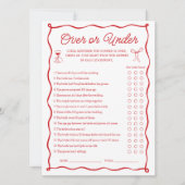 Invitation C'est plus de Fête des mariées sur ou sous la cart (Devant)