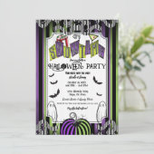 Invitation C'est Showtime Halloween Festival Costume de ciném (Debout devant)