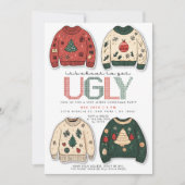 Invitation C'est sur le point d'obtenir vilaine fête de Noël (Devant)