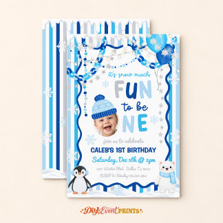 Invitation C'est tellement amusant d'en être un, Joyeux Anniv